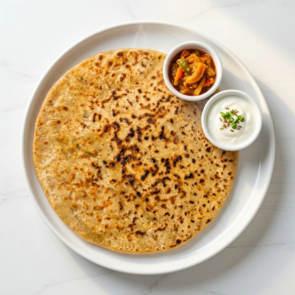 Fresh Butter Naan and Lachha Parantha baked at Cafe Junoon, Northeast Calgary